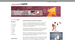 Desktop Screenshot of marmitecapital.ch.zeppelin.ch-meta.net