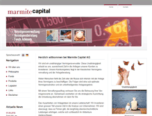 Tablet Screenshot of marmitecapital.ch.zeppelin.ch-meta.net